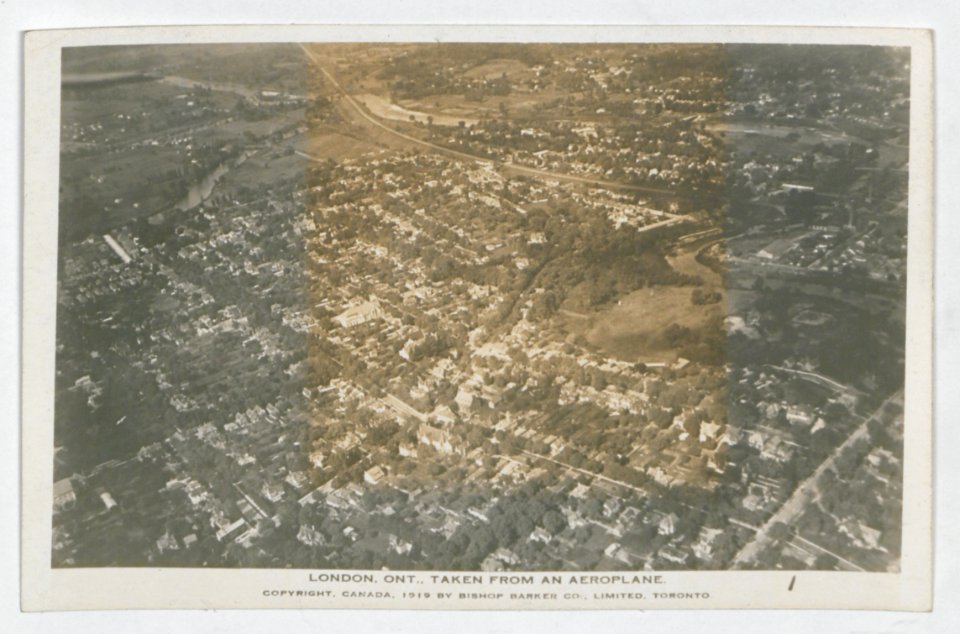 London Ontario from the Air (HS85-10-36717) original
