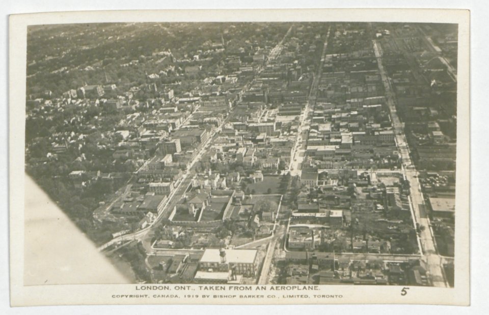 London Ontario from the Air (HS85-10-36721) original