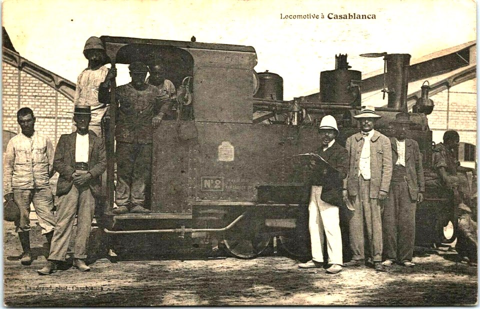 Locomotive N°2 a Casablanca