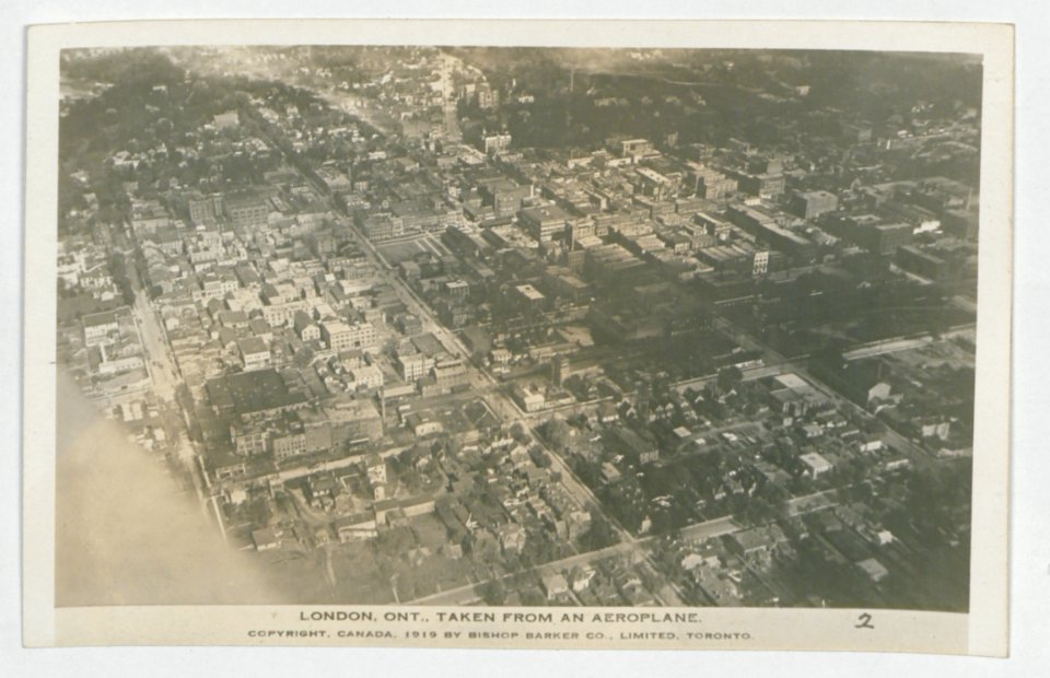 London Ontario from the Air (HS85-10-36718) original