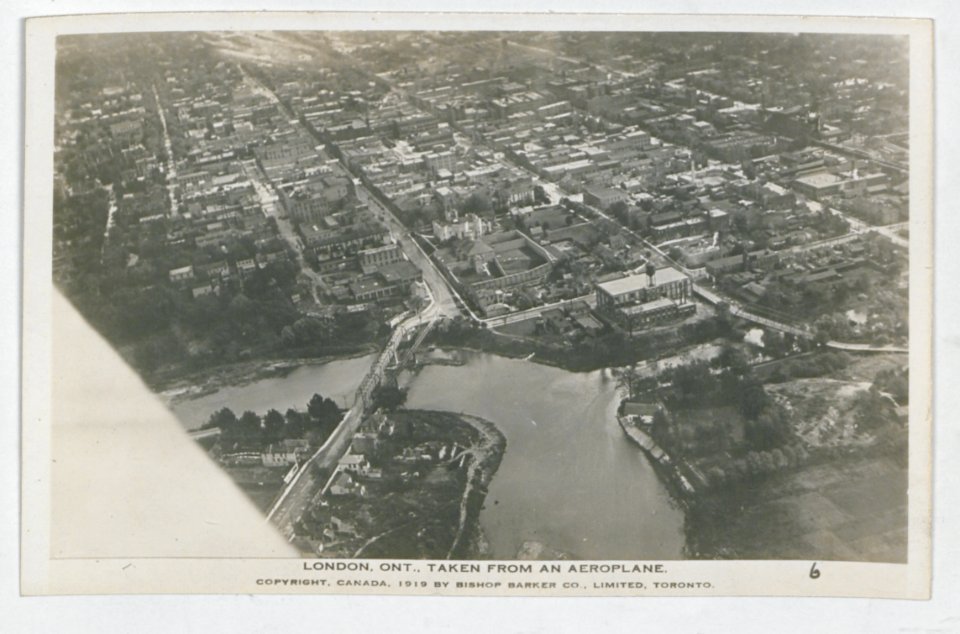 London Ontario from the Air (HS85-10-36722) original