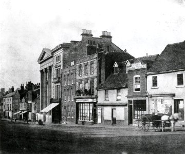 London Street, Reading, c. 1845 photo