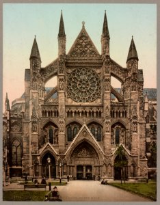 London. Westminster Abbey. North Door LCCN2017659720