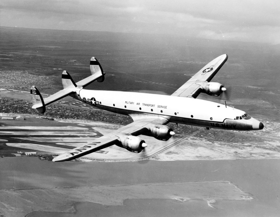 Lockheed R7V-1 of the MATS in flight