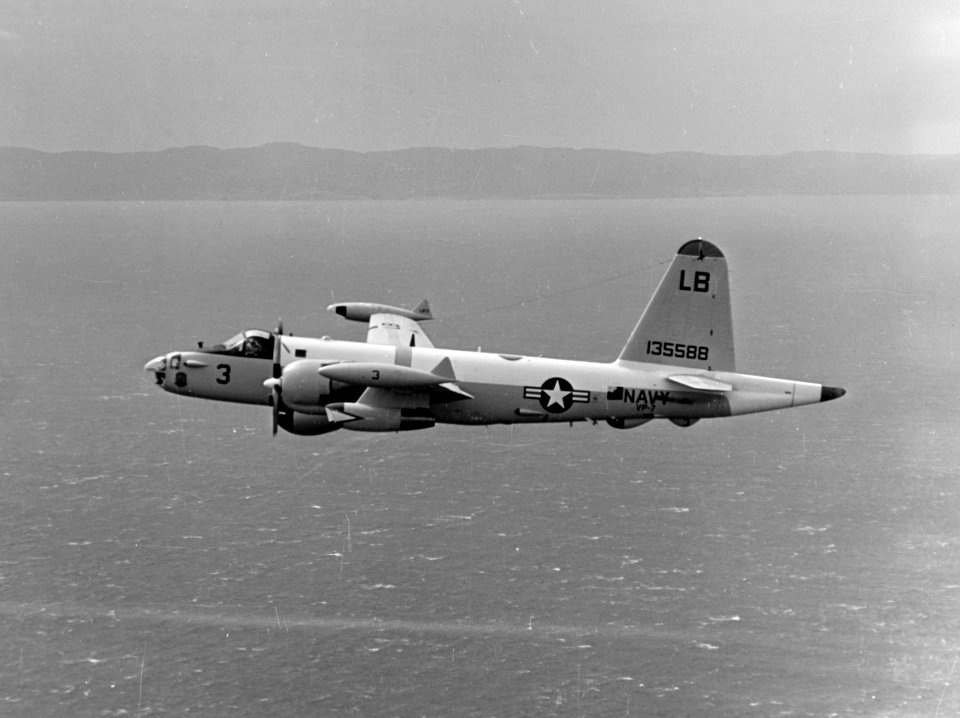 Lockheed SP-2H Neptune of VP-7 in flight c1966