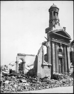 London has its biggest raid of the war. Fire bombs and high explosives rained on the capital for many hours. A... - NARA - 541895