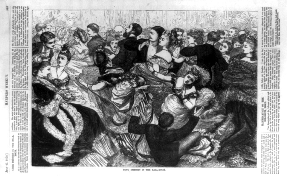 Long dresses in the ball-room LCCN90707124