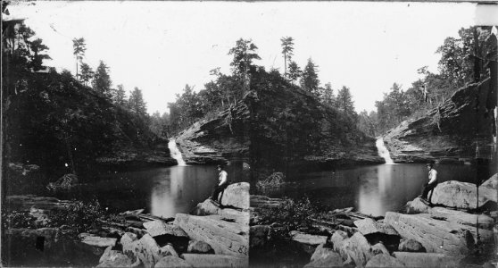 Lookout Mountain, Lake, and Falls - NARA - 529861