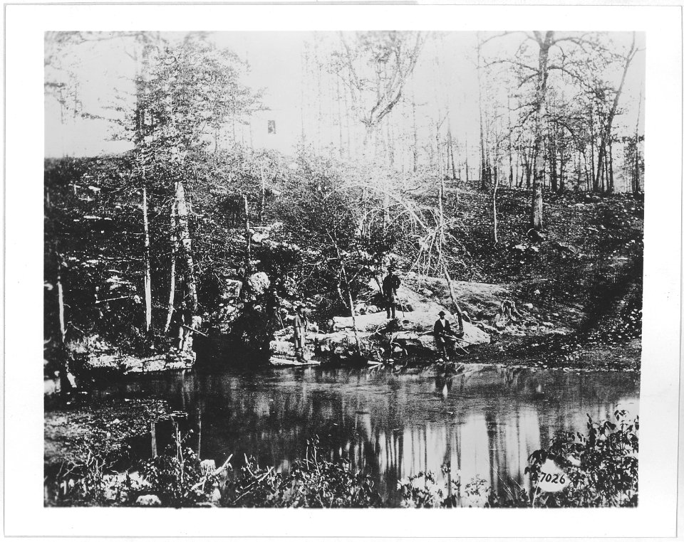 Lookout Mountain, Crawfish Springs. (Collection of Capt. W.C. Margedant. Ch(ief) of Top. Engrs. under Gen. Rosencrans.)( - NARA - 530451