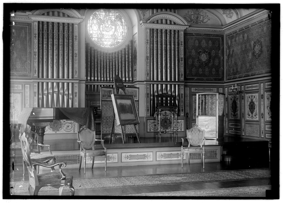LONG, BRECKENRIDGE. 3RD ASST. SECRETARY OF STATE, 1918. RESIDENCE, LOANED TO BRITISH COMMN.; INTERIORS LCCN2016867582