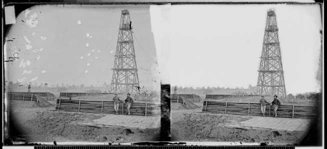 Lookout tower on Petersburg lines - NARA - 525042