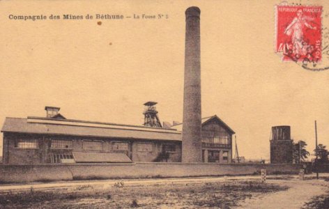 Loos-en-Gohelle - Fosse n° 5 - 5 bis des mines de Béthune (C)