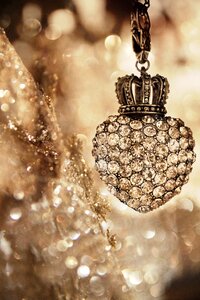 Glitter decoration christmas decorations photo