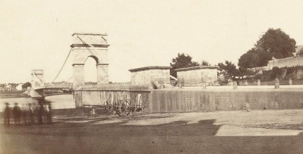 Lorient en 1866 - Pont St Christophe