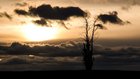 Clouds sunrise atmosphere photo