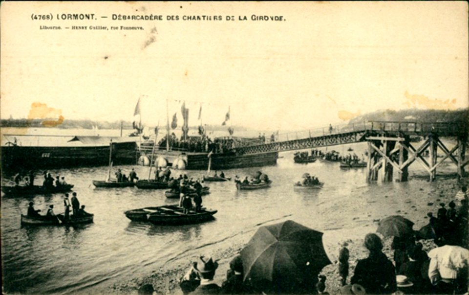Lormont - Chantiers de la Gironde - Débarcadère