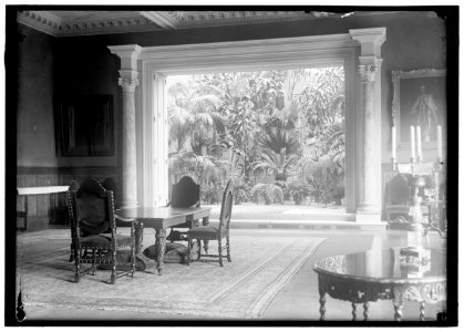 LONG, BRECKENRIDGE. 3RD ASST. SECRETARY OF STATE, 1918. RESIDENCE, LOANED TO BRITISH COMMN.; INTERIORS LCCN2016867579