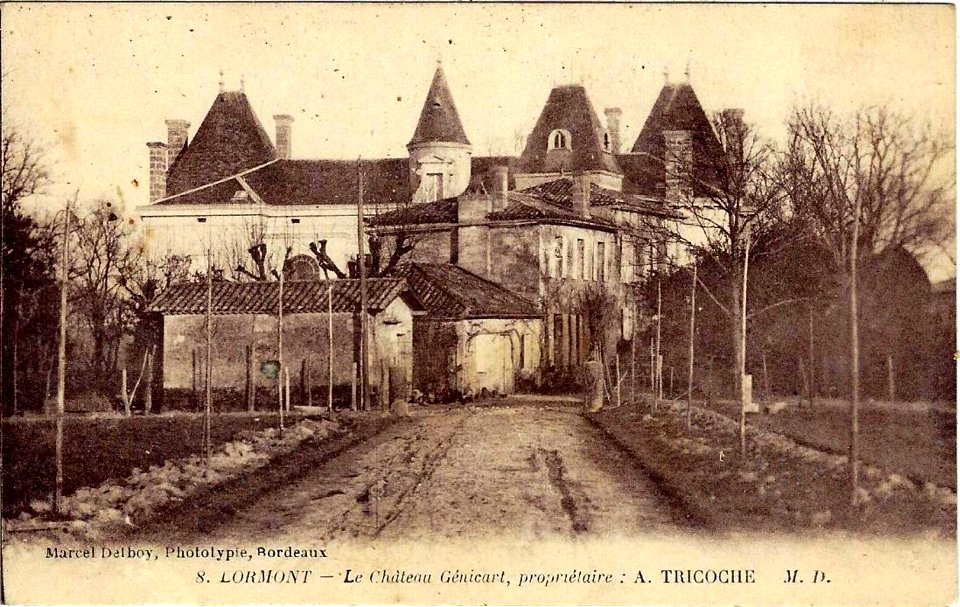 Lormont - château Génicart 1