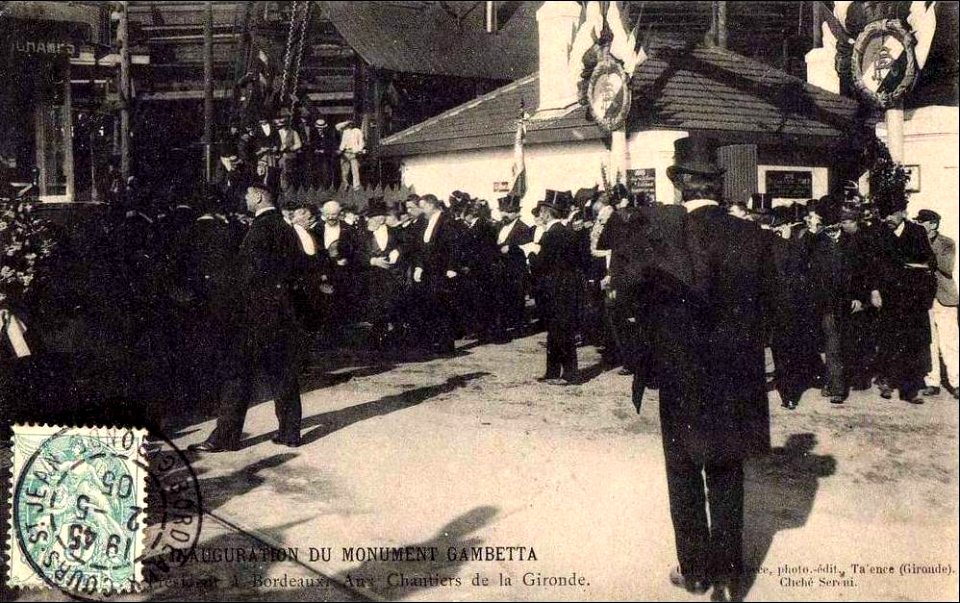Lormont - Chantiers de la Gironde - visite du Président