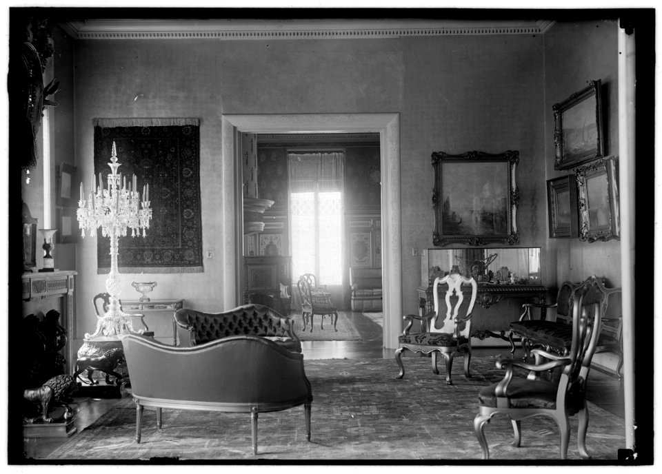LONG, BRECKENRIDGE. 3RD ASST. SECRETARY OF STATE, 1918. RESIDENCE, LOANED TO BRITISH COMMN.; INTERIORS LCCN2016867581