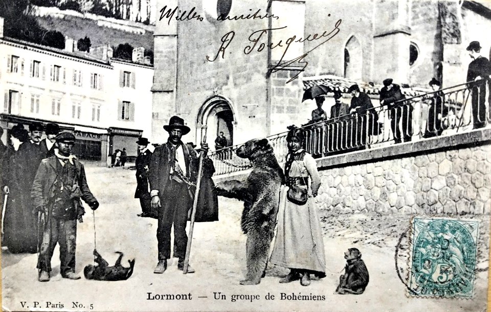 Lormont - montreur d'ours