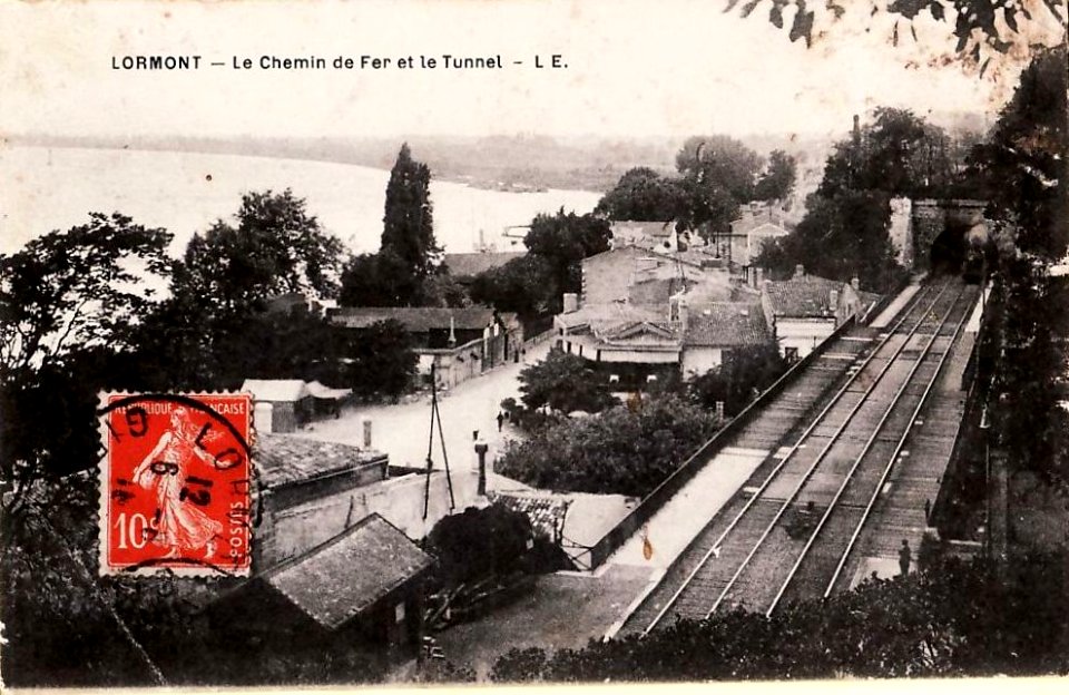 Lormont-le-chemin-de-fer-et-le-tunnel-train-1916