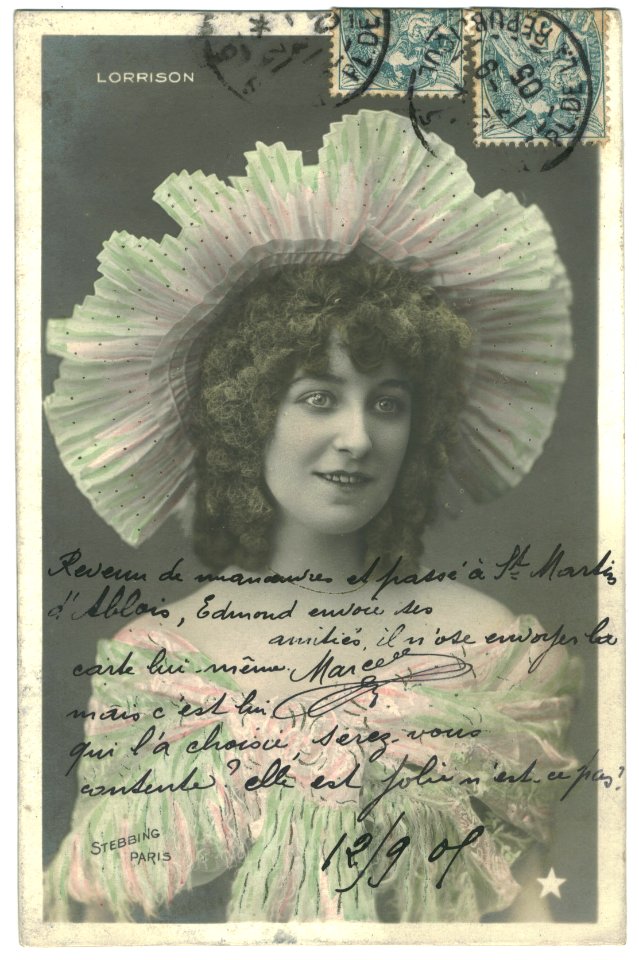 LORRISON Étoile. 887-124. Photo Stebbing