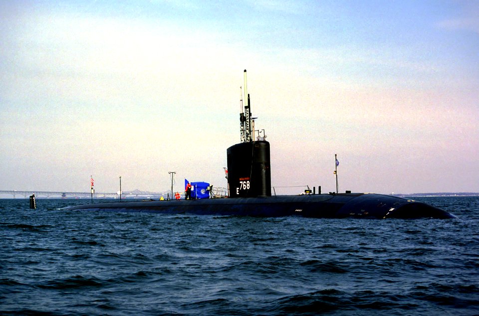 Los Angeles class attack submarine USS Hartford