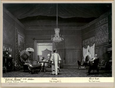Lord Quex, Dramatiska teatern 1901. Föreställningsbild - SMV - H13 049