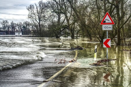 Floods underwater risk