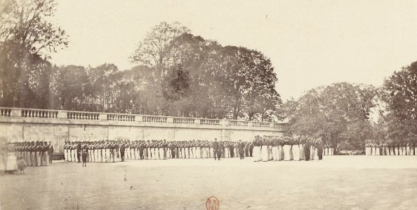 Lorient en 1866 - Place d'arme