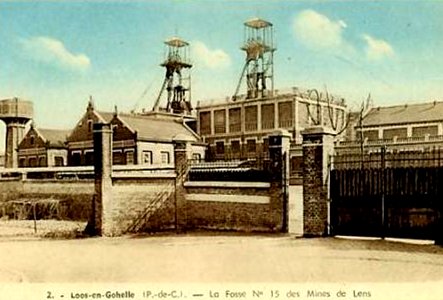 Loos-en-Gohelle - Fosse n° 15 - 15 bis des Mines de Lens (07)