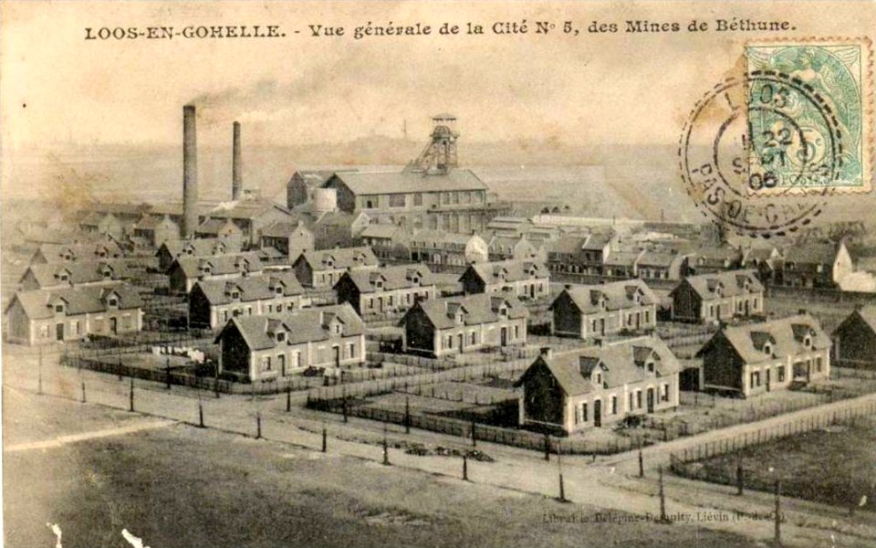 Loos-en-Gohelle - Fosse n° 5 - 5 bis des mines de Béthune (B)