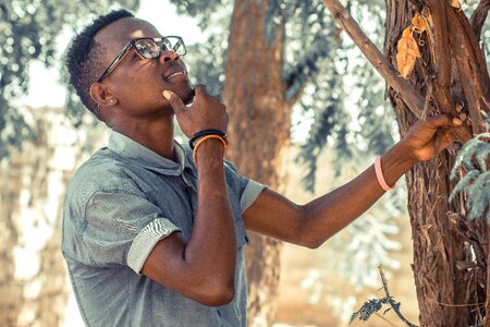 People outdoors africa