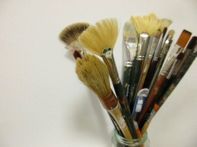 Paint artist paintbrush