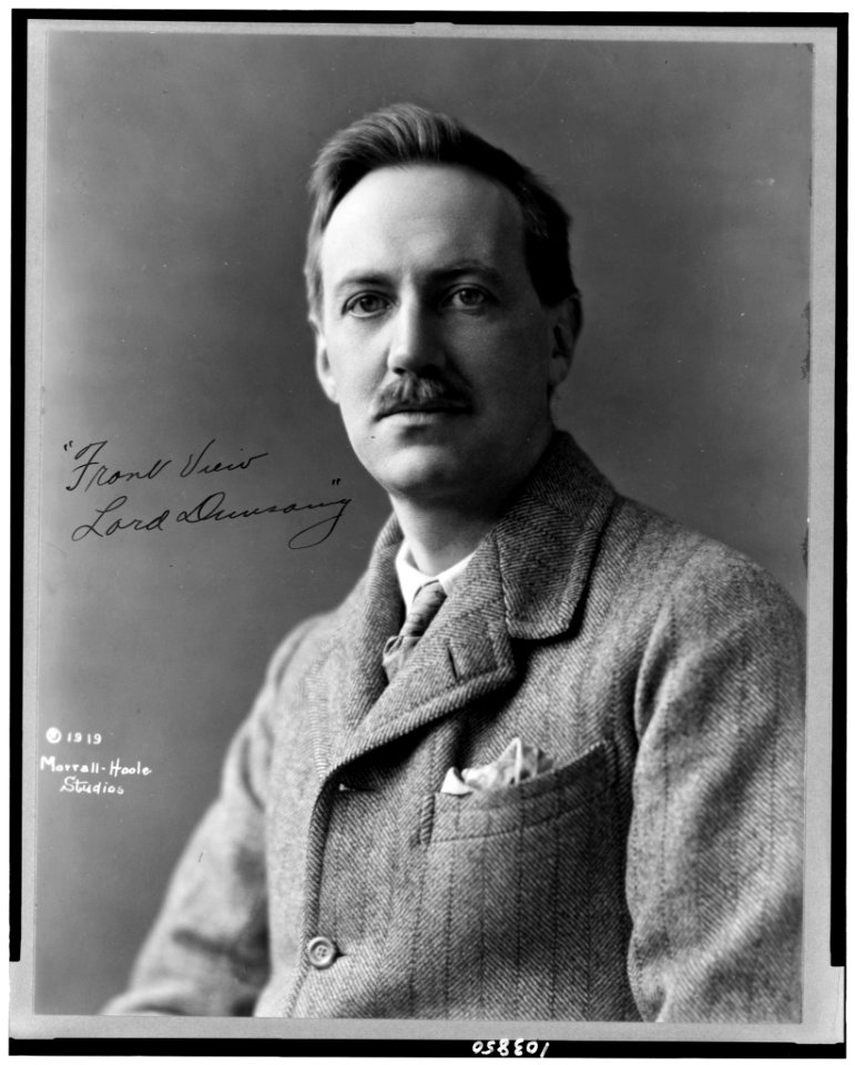 Lord Edward John Moreton Drax Plunkett Dunsany, half-length portrait, facing slightly left LCCN91780992