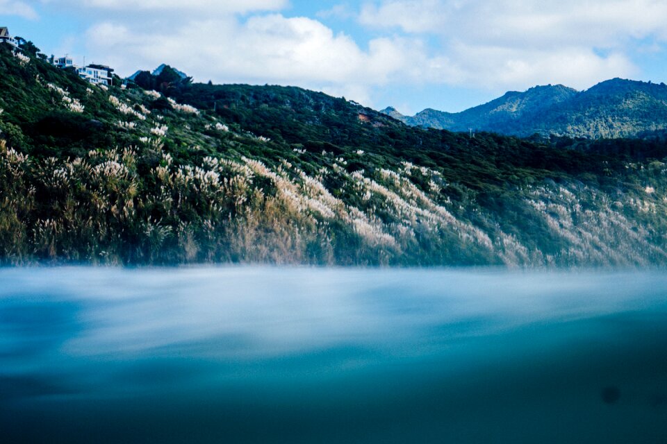 Nature blue highland