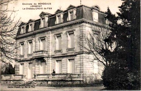 Lormont - château Croix de fer 1