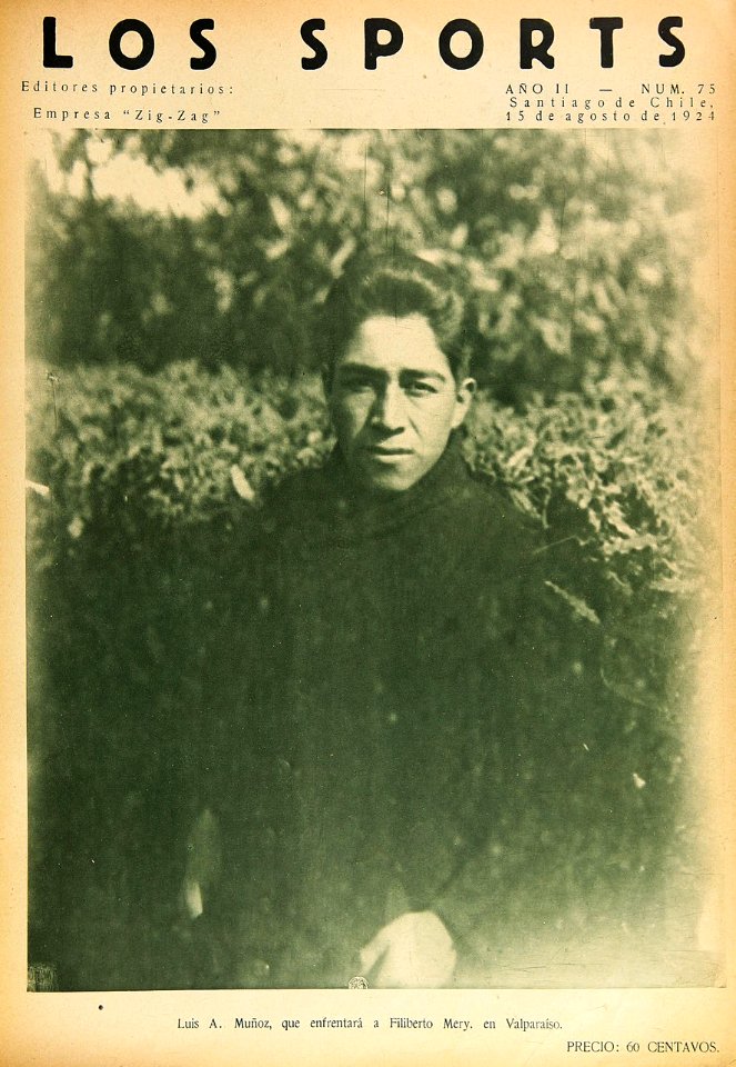 Los Sports, número 75, 15 de agosto de 1924