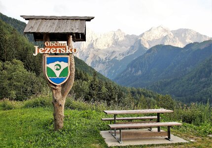 Tourism mountains rest area