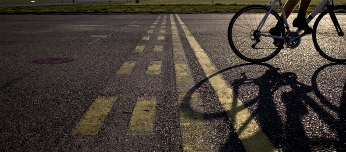 Road sunrise tempelhof