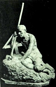 Lotta per la vita, scultura di Bassano Danielli