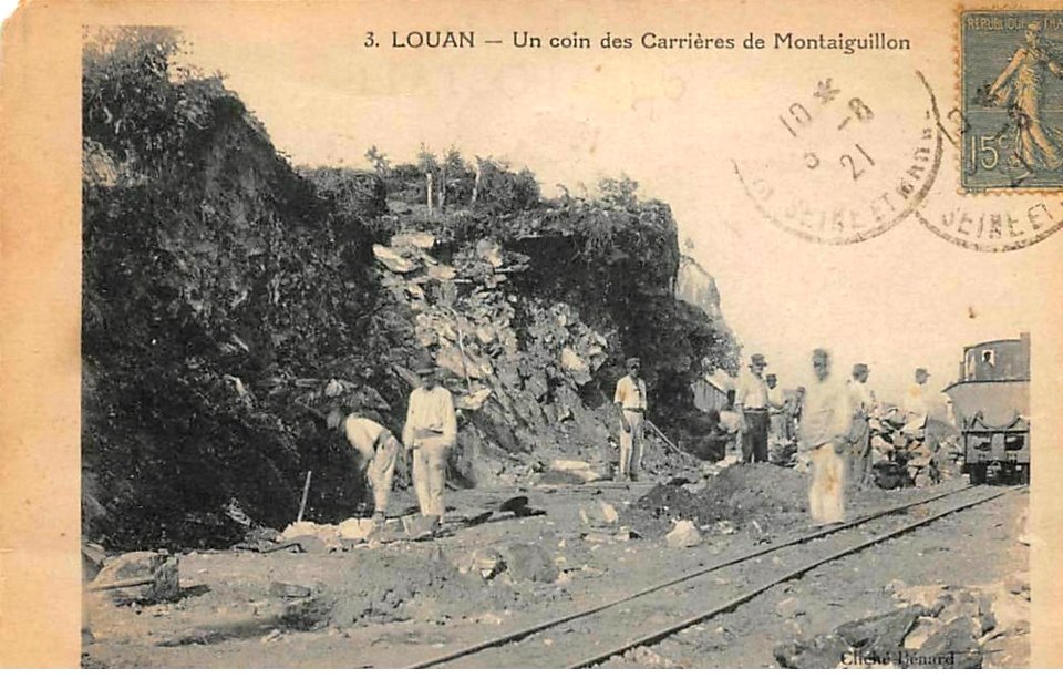 Louan - Un coin des Carrieres de Montaiguillon