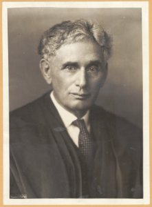 Louis Brandeis, head-and-shoulders studio portrait, facing front LCCN2004673443