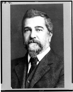 Louis C. Tiffany, head-and-shoulders portrait, facing front LCCN96502630