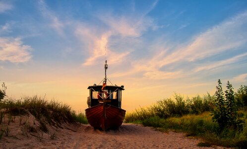 Baltic sea coast island