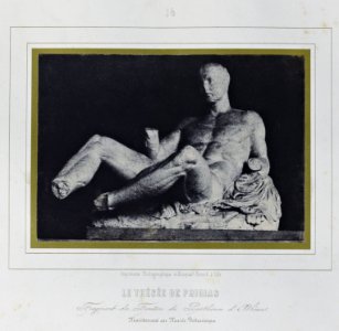 Louis Désiré Blanquart-Evrard, Album photographique de l'artiste et de l'amateur, planche 14, La Thésée de Phidias