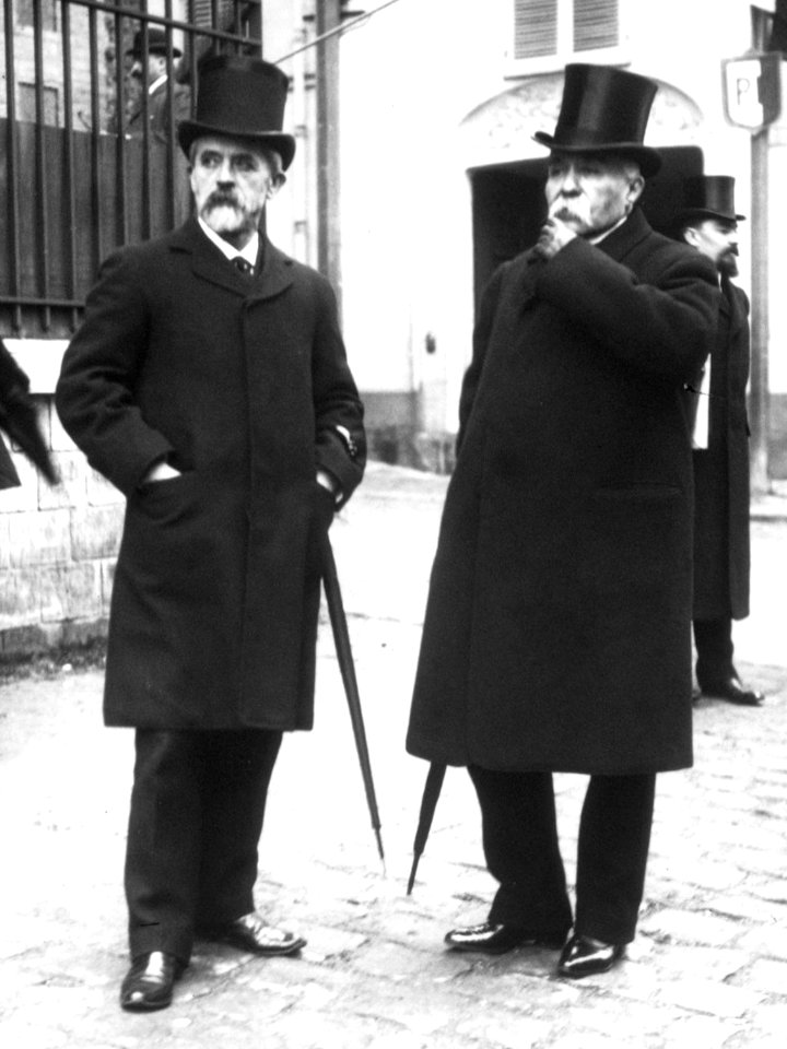 Louis Lépine & Georges Clémenceau 1908