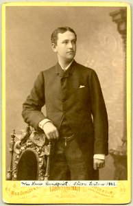 Louis Rundqvist, porträtt - SMV - H7 055