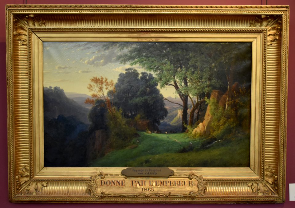 Louis-Auguste Lapito - Paysage du Dauphiné 01